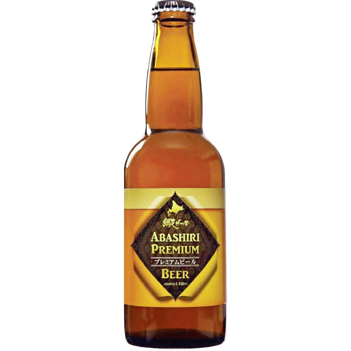 Abashiri Premium Malt Beer ABASHIRIプレミアムビール