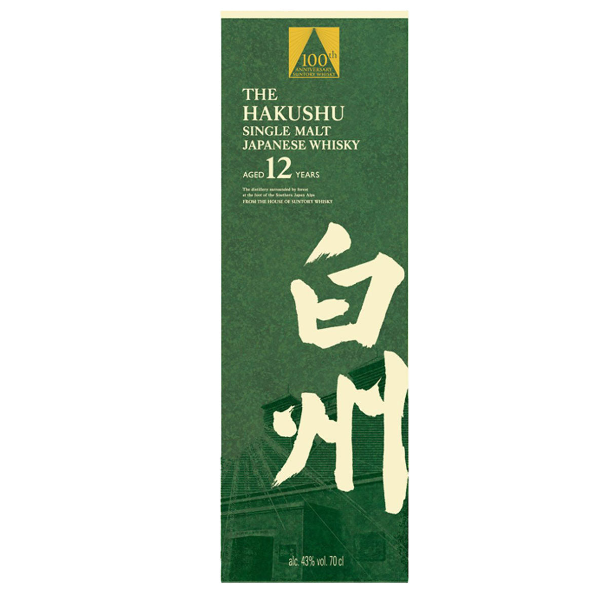 Hakushu 100th Anniversary 12YO Single Malt Whisky