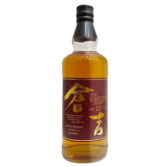 THE KURAYOSHI Japanese Pure Malt Aged 12 Years Whisky