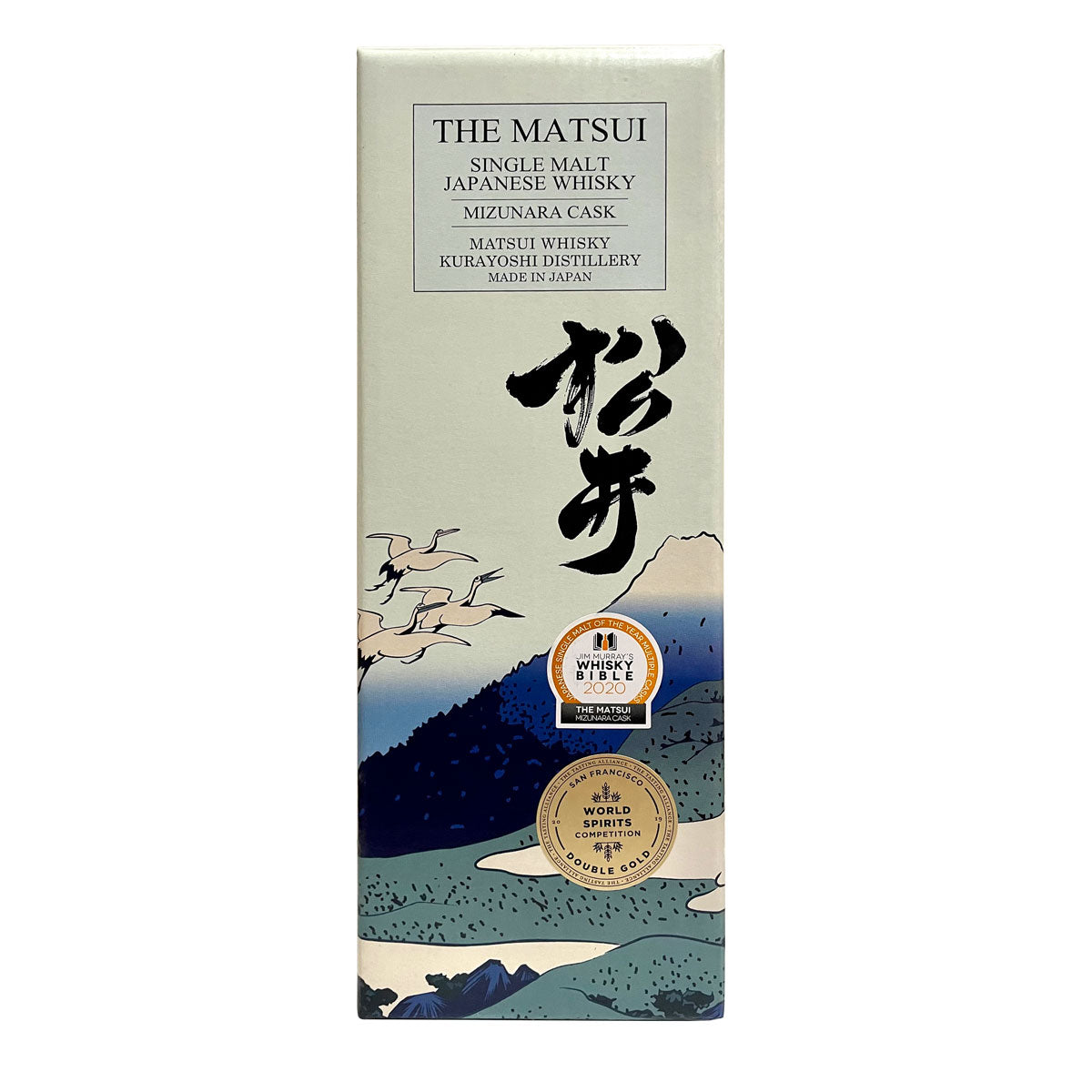 THE MATSUI Single Malt Mizunara Case Japanese Whisky