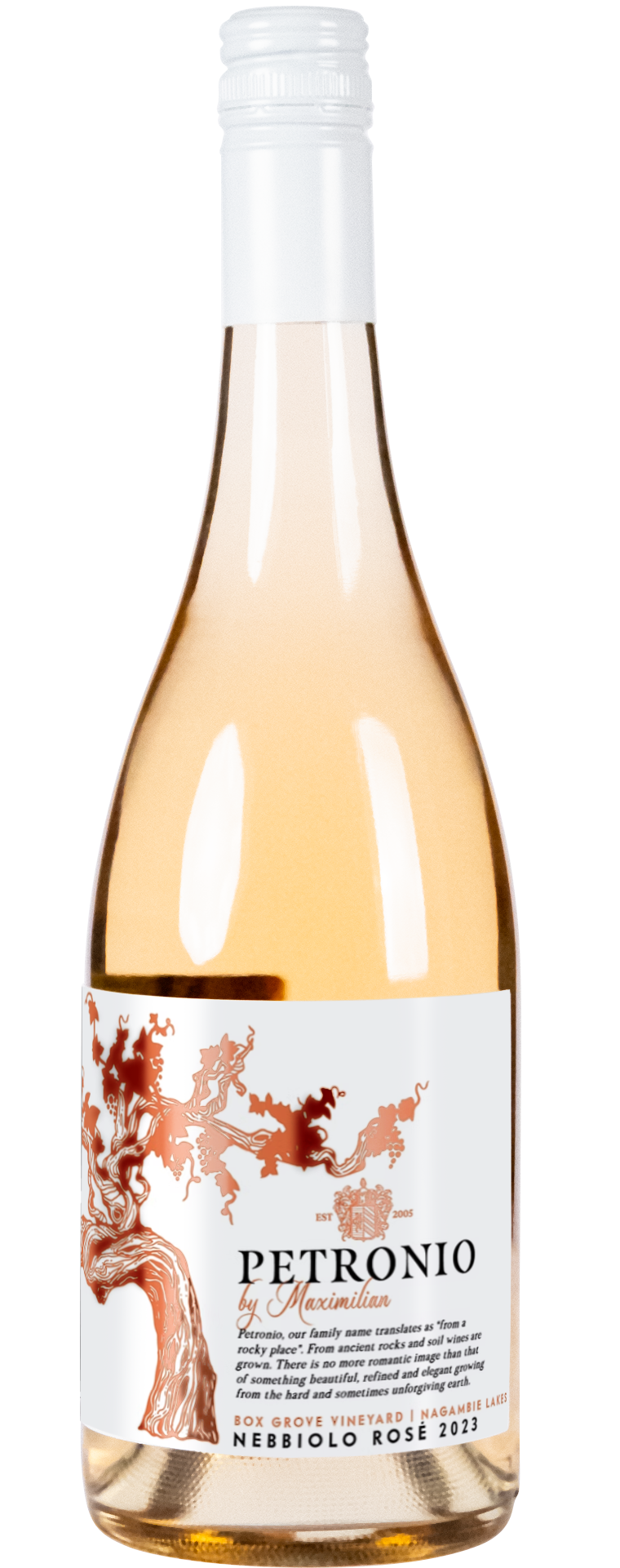 2023 Petronio Box Grove Nebbiolo Rose