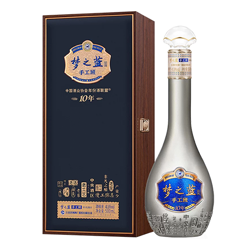 Dream Blue Handcrafted 10-Year 洋河梦之蓝手工班 10年