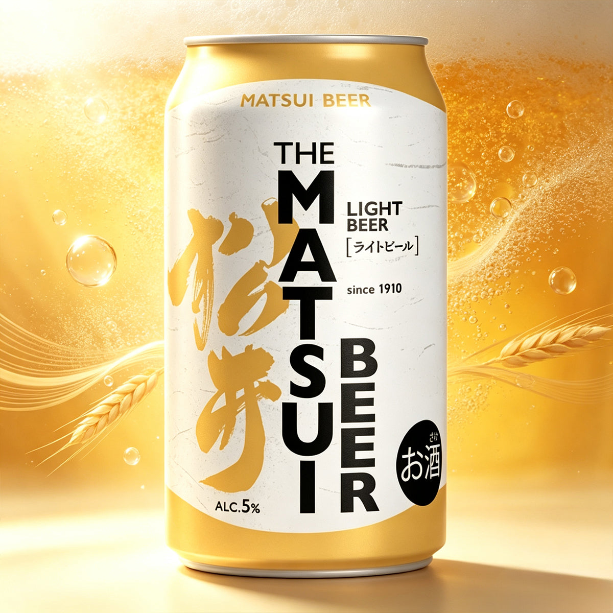 Matsui Beer The Matsui Light Beer
