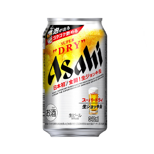 Asahi Super Dry Nama Jokki Draft (foaming can) 340ml