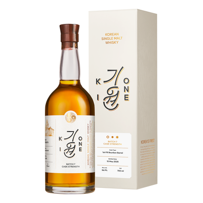 KI ONE Batch 7 Cask Strength Korean Single Malt Whisky
