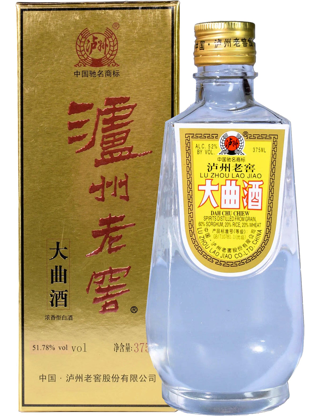 Luzhou Laojiao Daqu 泸州老窖 大曲酒