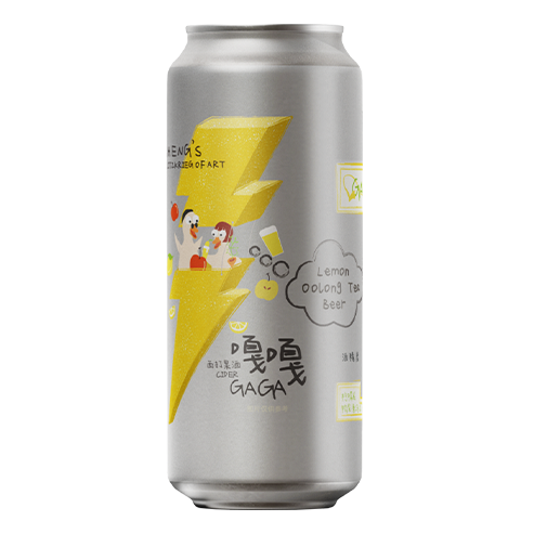 SHENG’S GAGA Lemon Oolong Tea Cider 嘎嘎 柠檬鸭屎香西打果酒