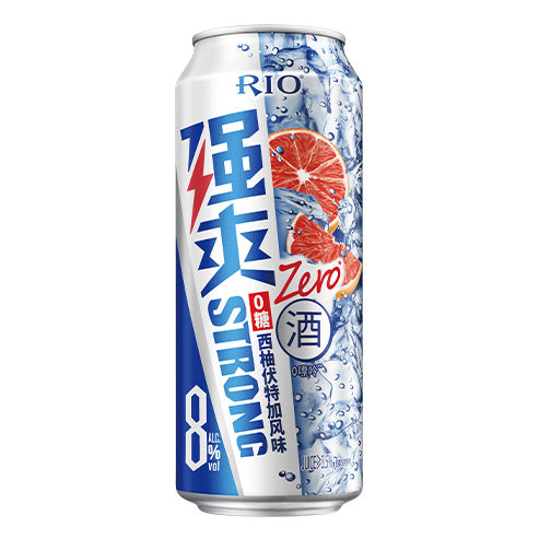 RIO STRONG Zero Sugar Grapefruit Vodka RTD Cocktail