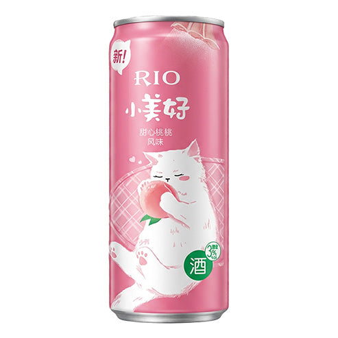 RIO LIGHT CAT Peach & Elderflower RTD Cocktail – 小美好甜心桃桃