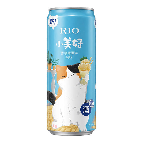 RIO LIGHT CAT Vanilla Ice Cream RTD Cocktail – 小美好香草冰淇淋