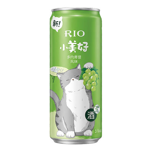 RIO LIGHT CAT White Grape RTD Cocktail – 小美好青提葡萄