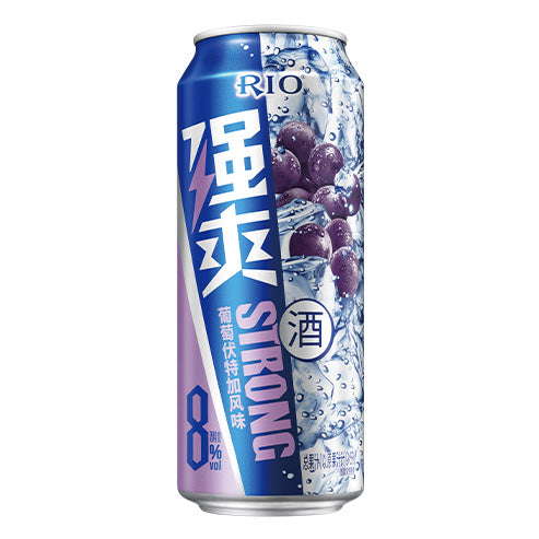RIO STRONG Purple Grape Vodka RTD Cocktail