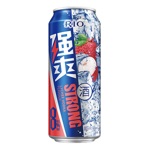 RIO STRONG Lychee Vodka RTD Cocktail