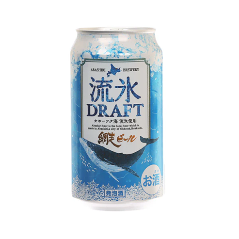 Abashiri Ryuhyo Draft Beer 網走流氷 DRAFT