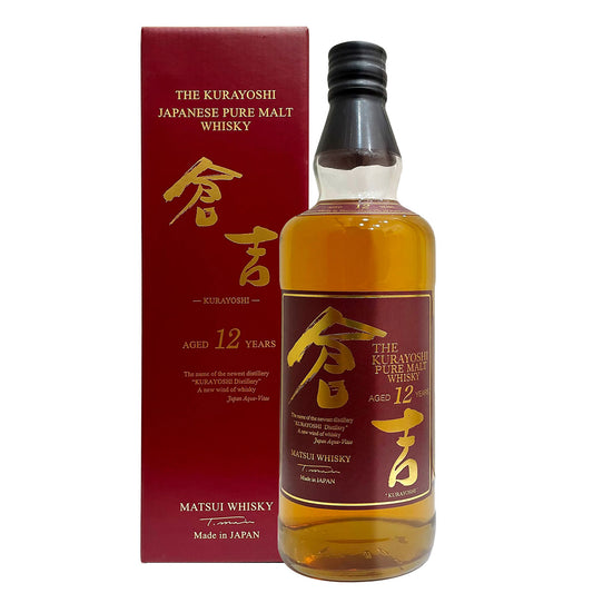THE KURAYOSHI Japanese Pure Malt Aged 12 Years Whisky