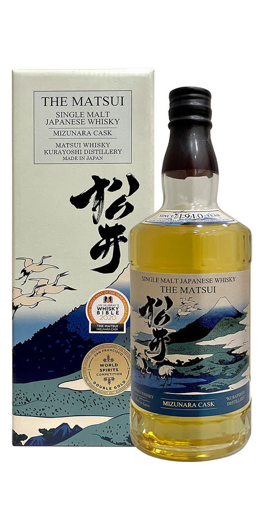 THE MATSUI Single Malt Mizunara Case Japanese Whisky