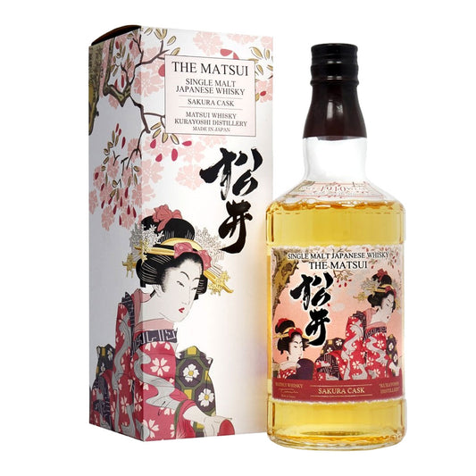 THE MATSUI Single Malt Sakura Cask Japanese Whisky