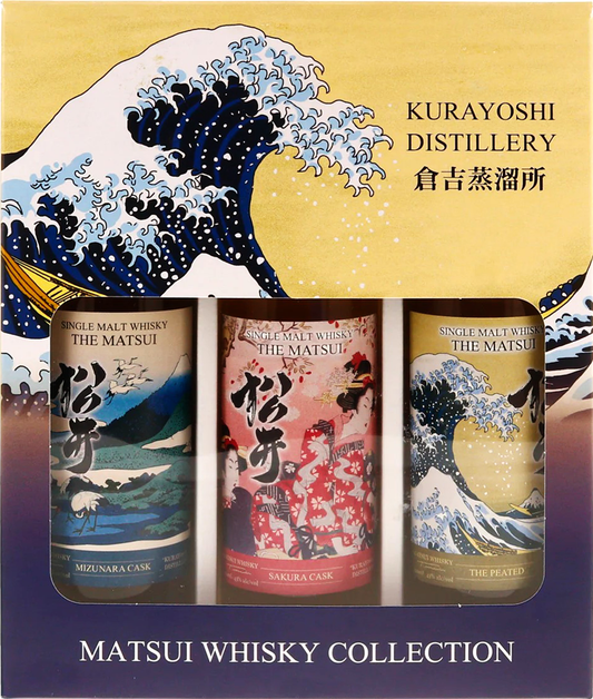 THE MATSUI Single Malt The Matsui Whisky  3 Bottle Set