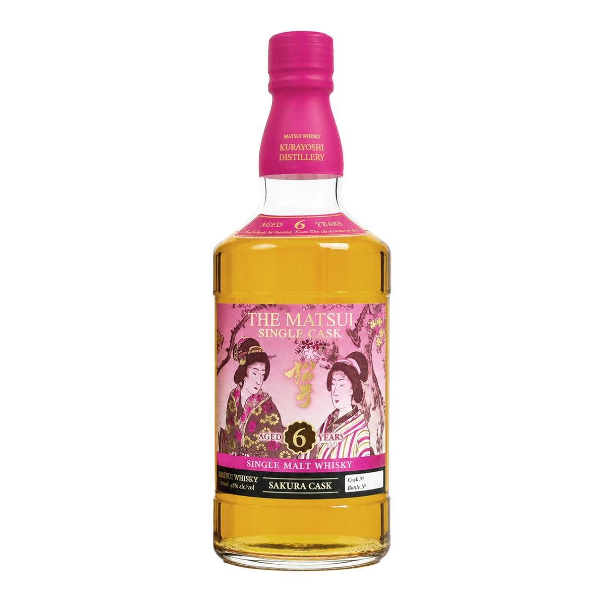 Matsui Single Malt Whisky The Matsui Sakura Single Cask 6 Years