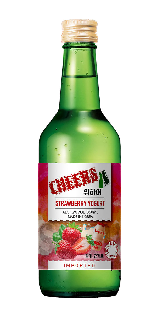 Cheers Soju Strawberry Yogurt