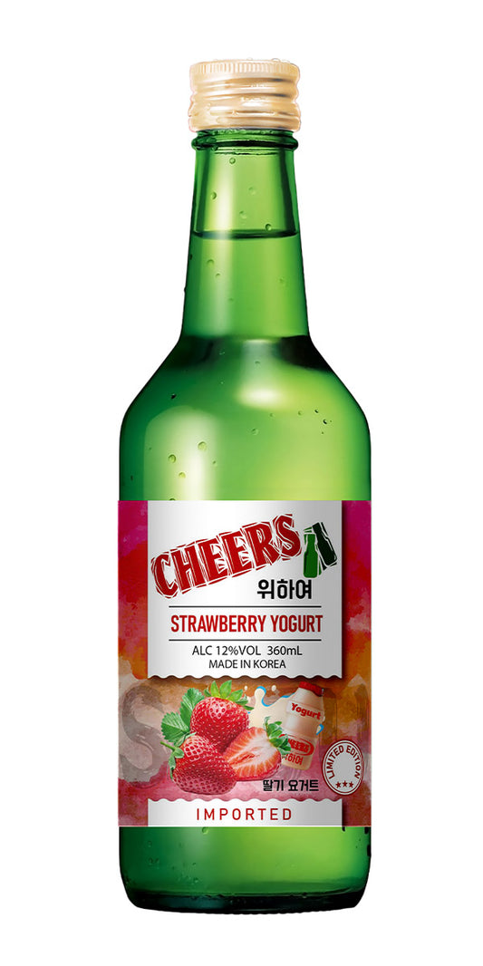Cheers Soju Strawberry Yogurt