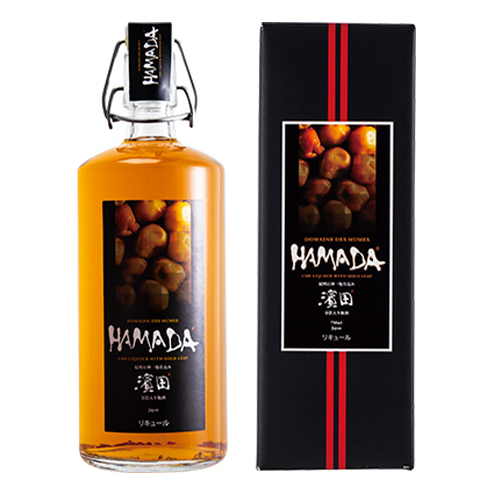 Umeshu w.gold flake HAMADA
