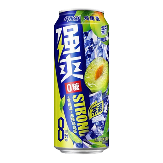 RIO Strong Sugar Free Oolong Tea & Plum & Wine RTD Cocktail 强爽 0糖冻顶乌龙梅酒