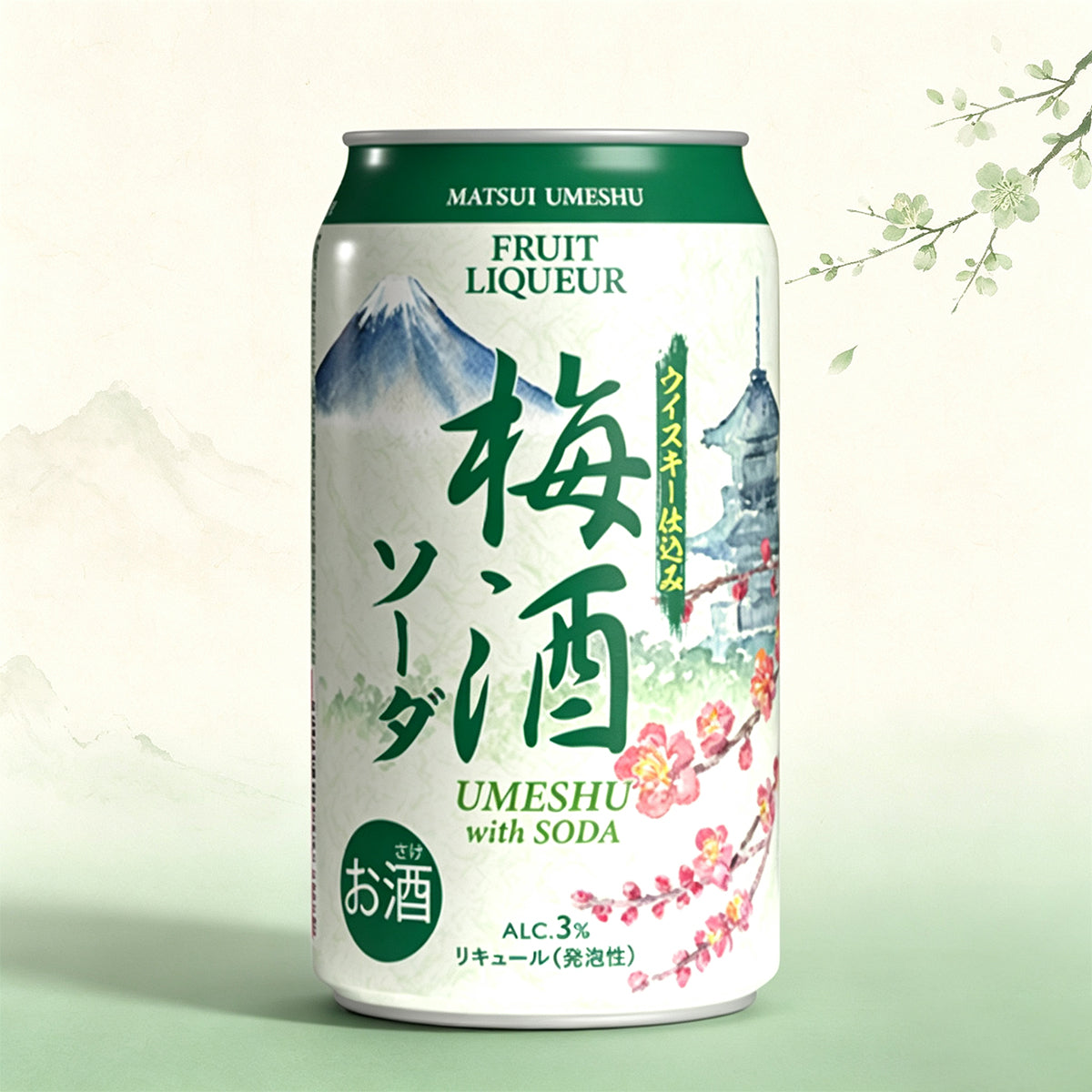 Matsui Umeshu Whisky Umeshu Soda
