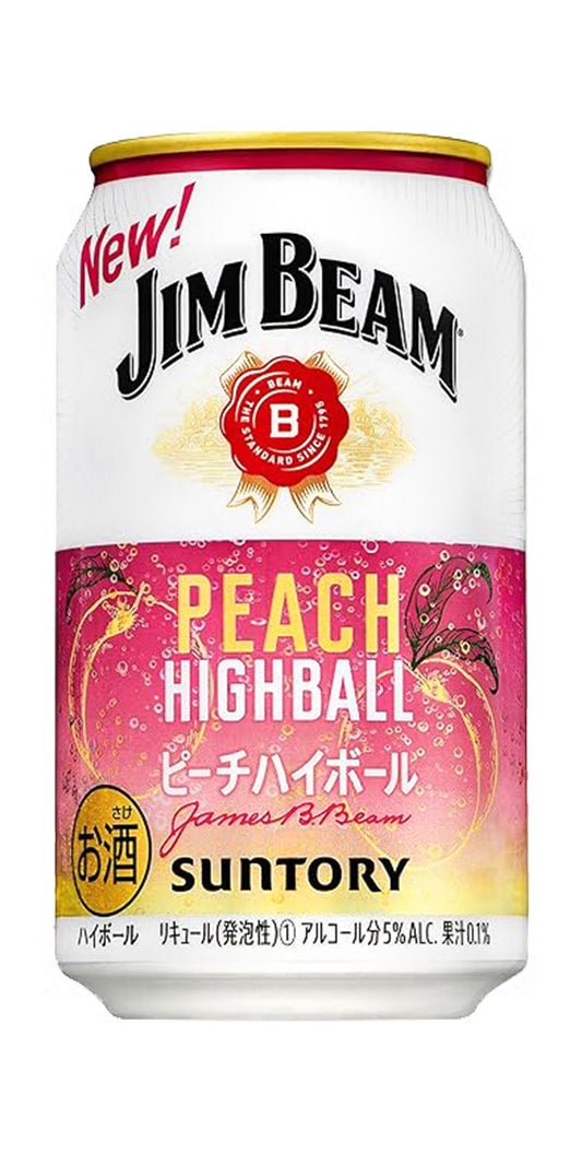 Suntory Jim Beam Highball (Peach Highball)
