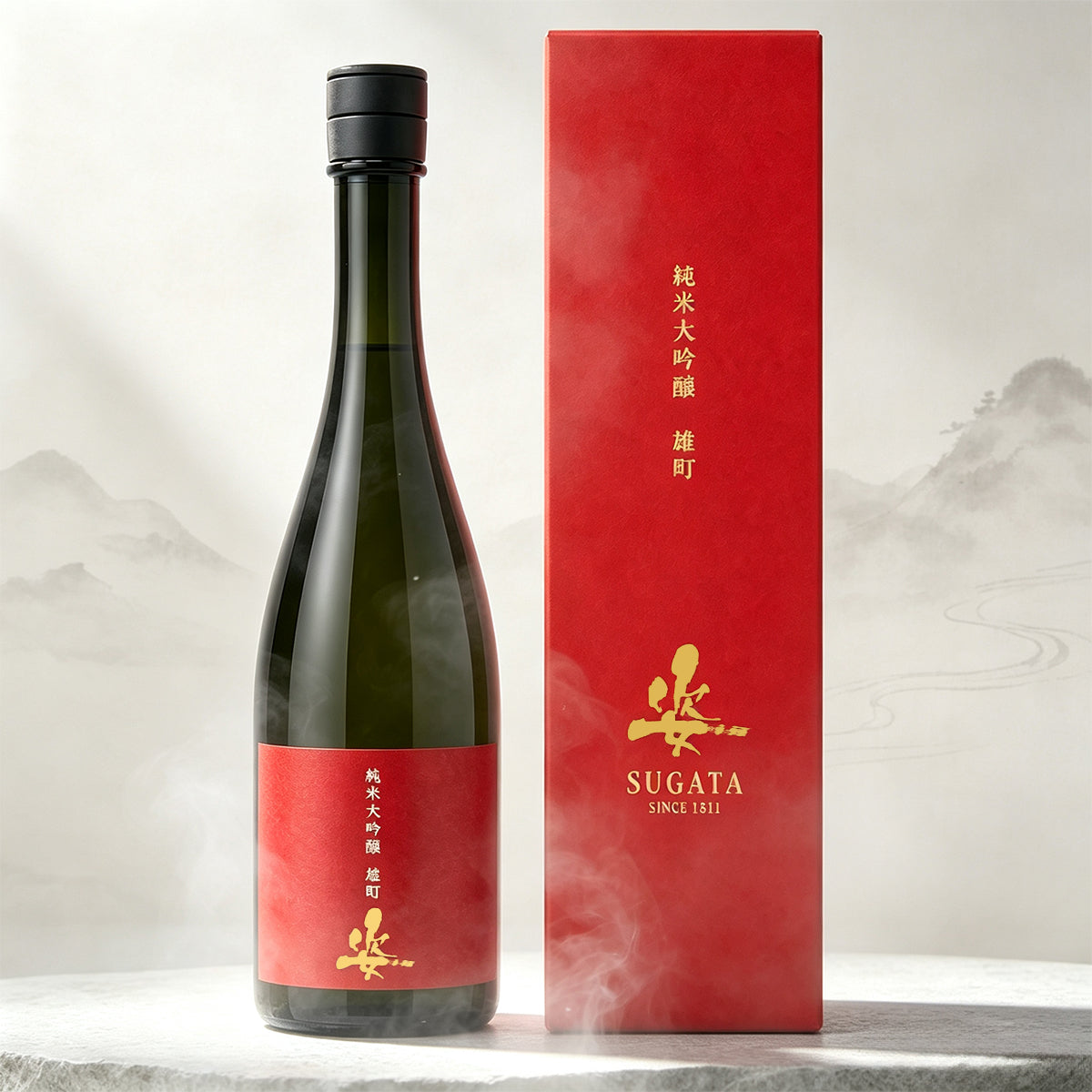 Sugata Junmai Daiginjo Omachi Muroka Genshu 姿 純米大吟醸  無濾過原酒 雄町