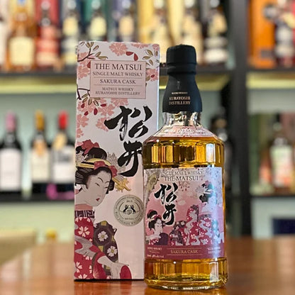 THE MATSUI Single Malt Sakura Cask Japanese Whisky