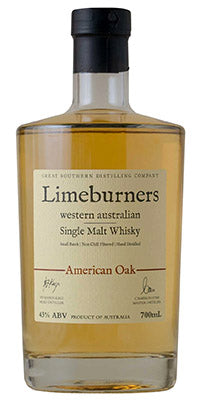 LIMEBURNERS SINGLE MALT WHISKY AMERICAN OAK 43%