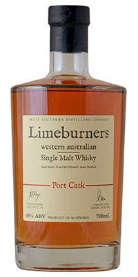 LIMEBURNERS SINGLE MALT WHISKY PORT CASK 43%