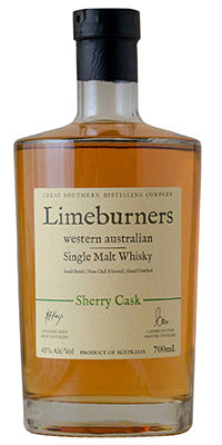 LIMEBURNERS SINGLE MALT WHISKY SHERRY CASK 43%