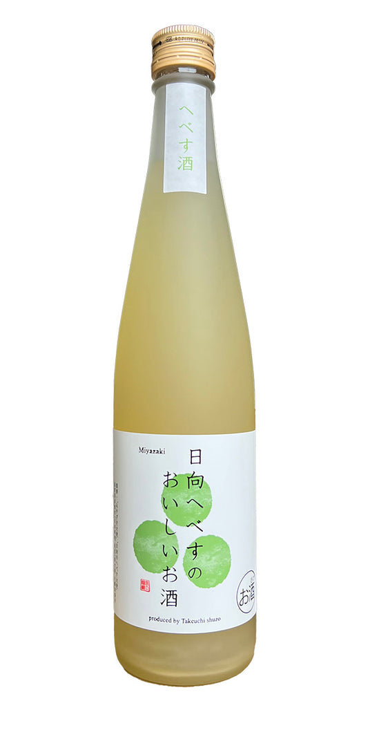 Delicious sake from Hyuga Hebesu