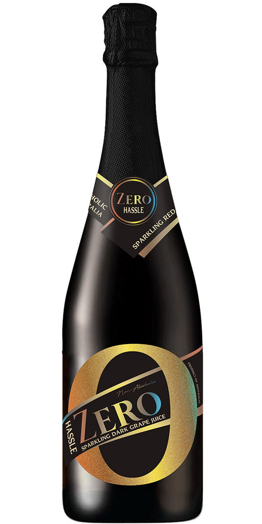 Hassle Zero Sparkling Dark Grape Juice