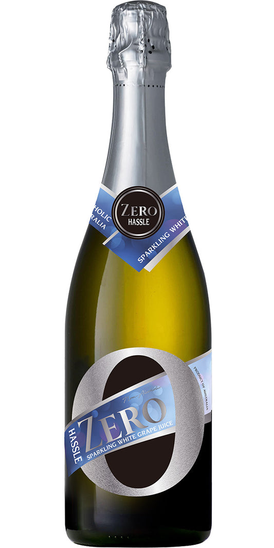 Hassle Zero Sparkling White Grape Juice